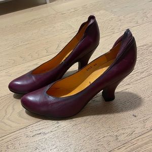 jeffrey campbell purple pinup pumps size 40